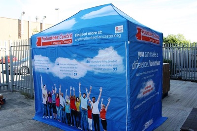 We print photos too on our customers' gazebos