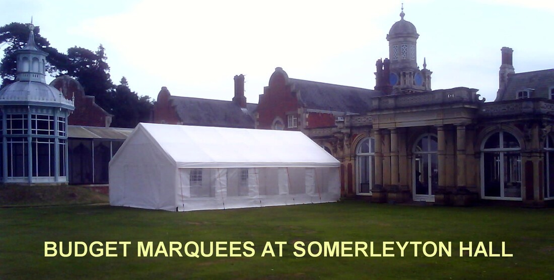 Marquee at Somerleyton Hall Picture