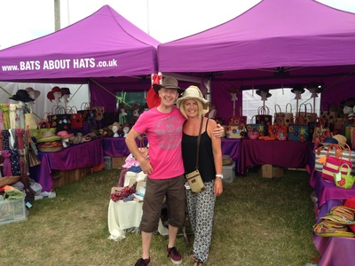 Watch out for the purple gazebo tent at local events