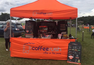 Coffee Rush are out in Lowestoft area at events